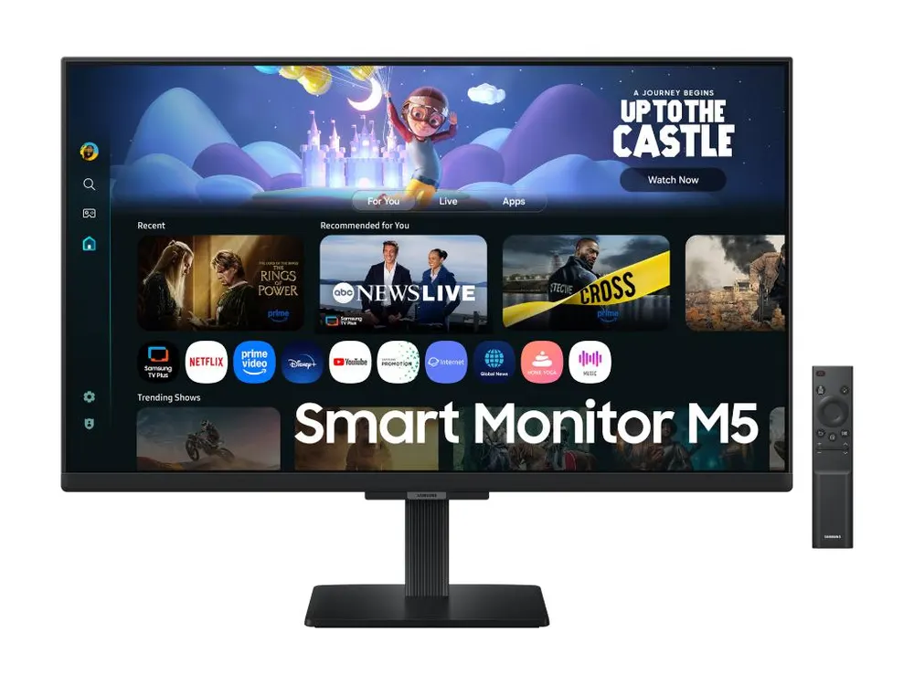 Monitor SAMSUNG LS27FM500EUXDU 27"/IPS/1920x1080/60Hz/5ms GtG/HDMIx2,LAN/VESA/smart/zvučnici/crna