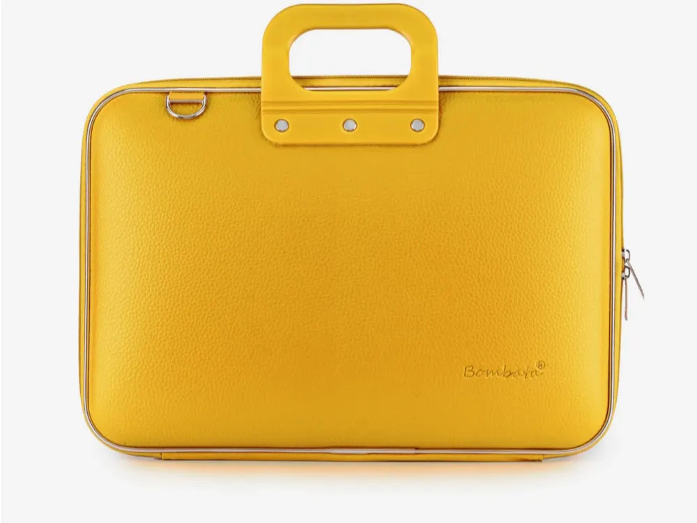 Torba BOMBATA Classic Vinil 15" Saffron Yellow/Žuta