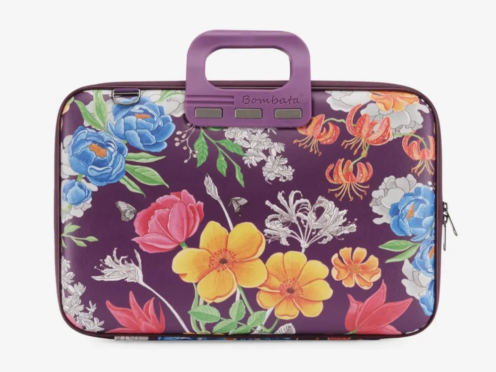 Torba BOMBATA Peonia  15,6"/16" - Limited Edition Plum Purple