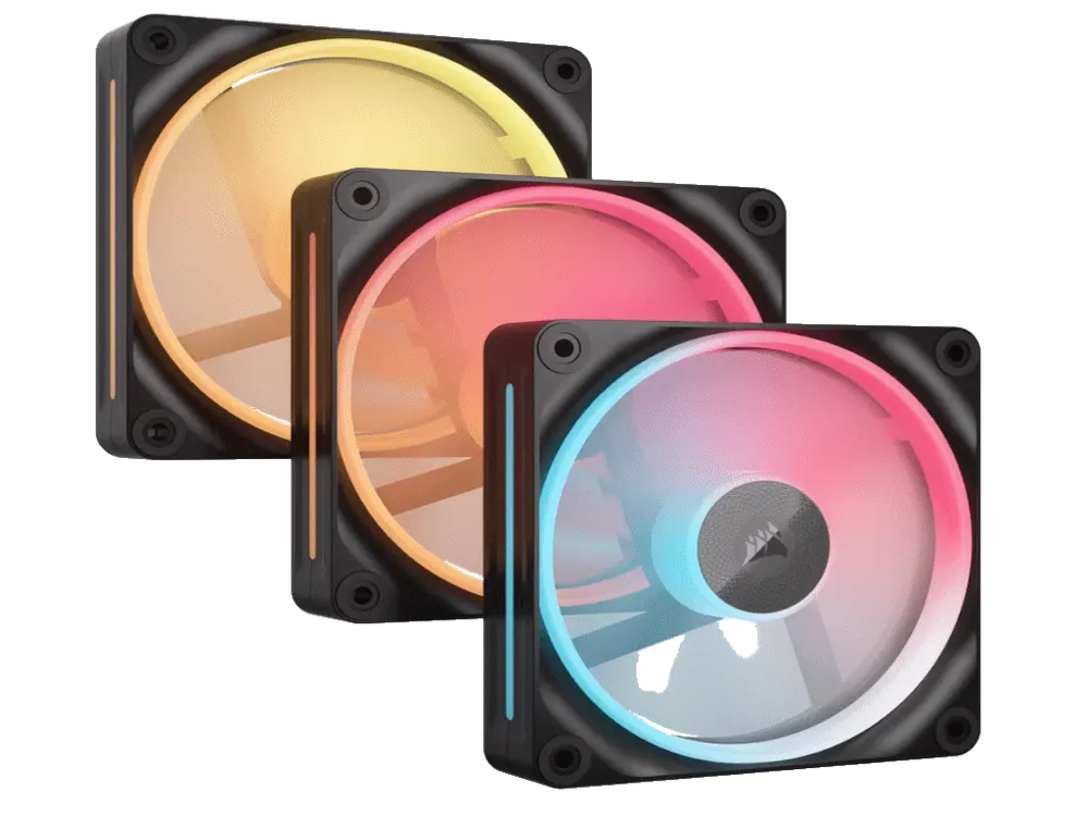 Kuler za PC CORSAIR iCUE LINK LX120-R/RGB/120mm/triple fan kit/crna