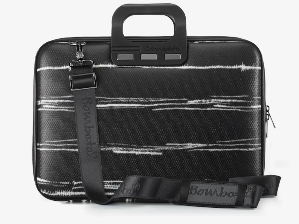 Torba BOMBATA  Medio Black&White 13"/Crna
