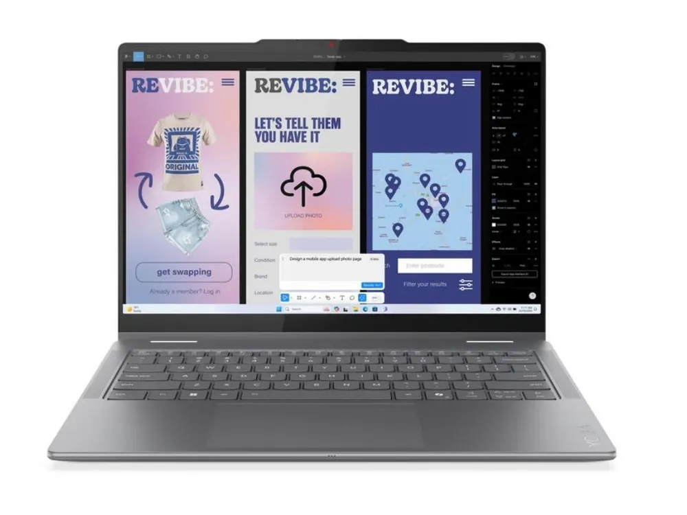 Laptop LENOVO Yoga 7 2-in-1 14ILL10 DOS/14" 2.8K OLED/U7-258V/32GB/1TB/bklt SRB/Siva/bez punjača