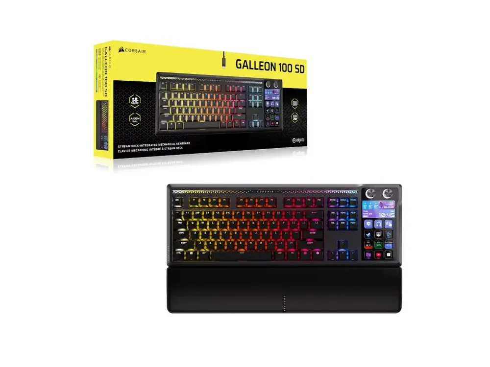 Tastatura CORSAIR GALLEON 100 SD žicna/mehanička/CH-912A31I-NA/Stream Deck/RGB LED/crna