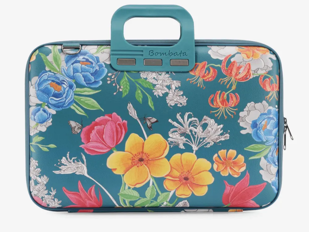 Torba BOMBATA Peonia 13 Teal blue