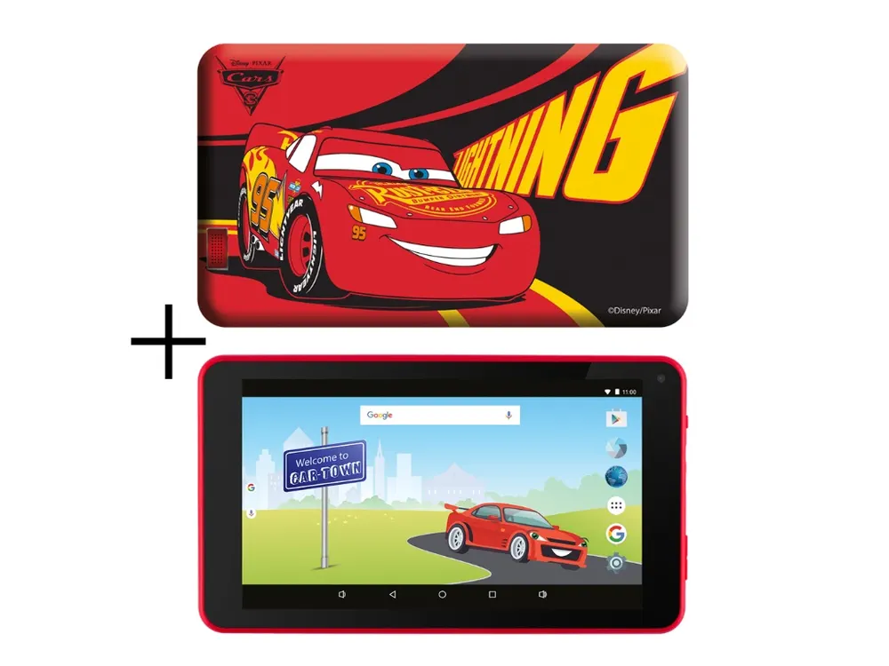 Tablet ESTAR Themed Cars 7399 HD 7"/QC 1.3GHz/2GB/16GB//WiFi/0.3MP/Android 9/crvena