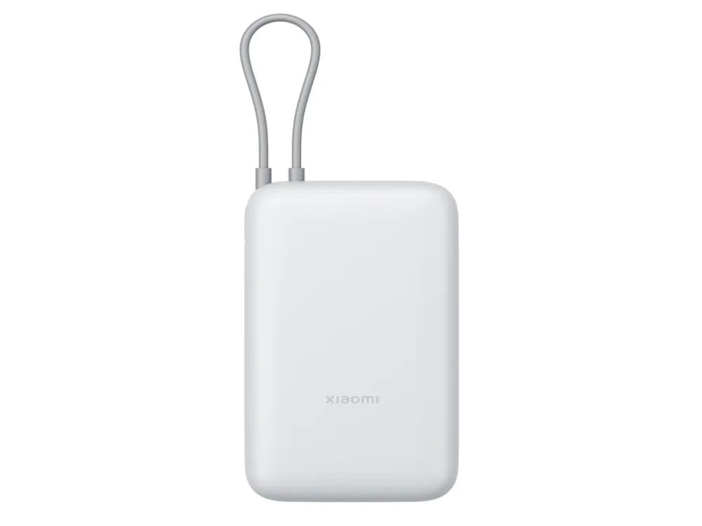 Prenosivi punjač XIAOMI PowerBank 20000mAh/sa kablom/svetlo siva