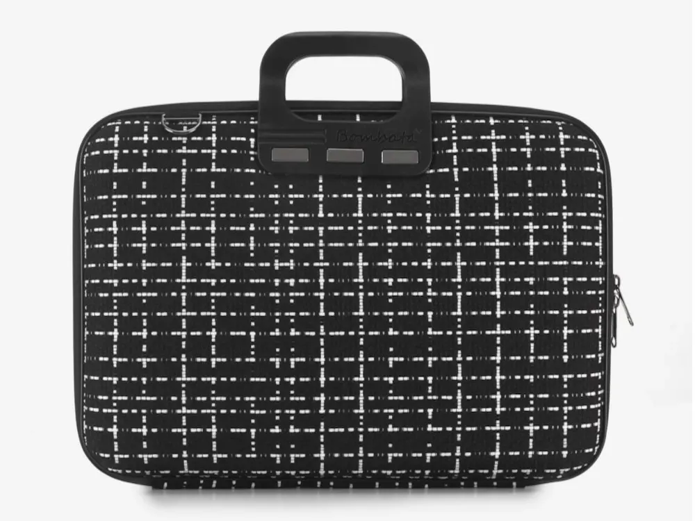 Torba BOMBATA Tweed 15,6" /Crna
