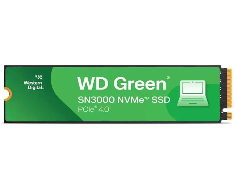 SSD WD SN3000 500GB/M.2 NVMe/green