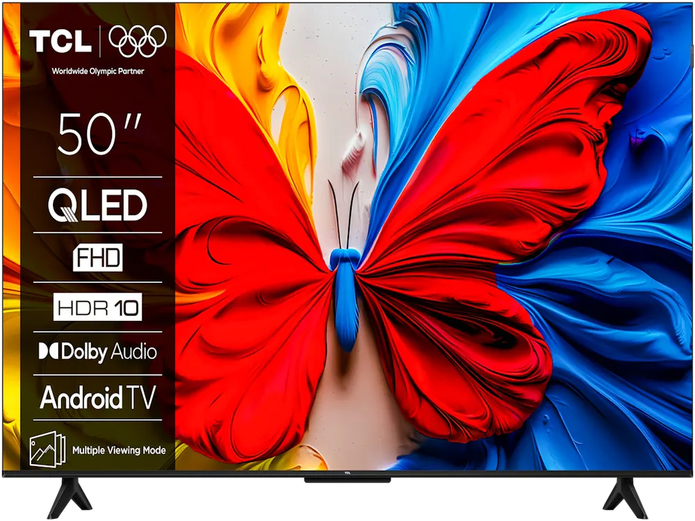 Televizor TCL 50S5K/QLED/50"/Full HD/60Hz/Google TV/crna