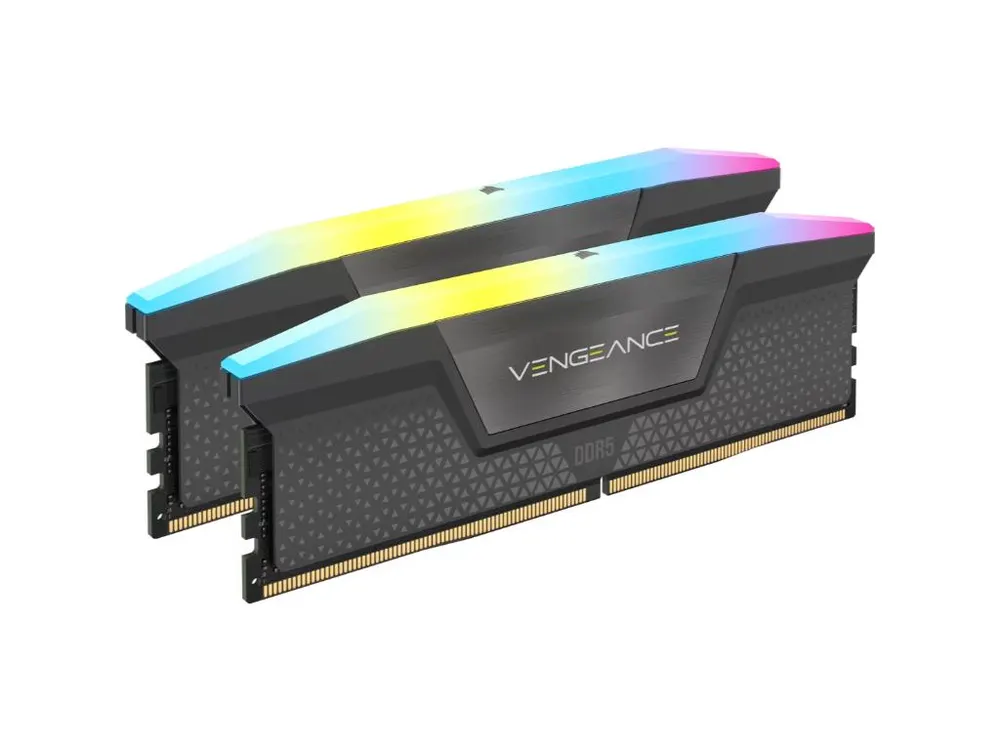 Memorija CORSAIR VENGEANCE 16GB(2x8GB)/DDR5/6000MHz/CL36/1.35V/RGB/XMP & EXPO