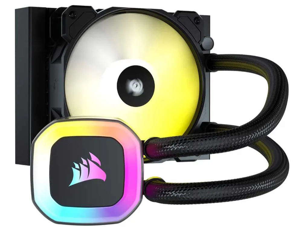 Vodeno za PC CORSAIR H55/1x120mm ventilator/RGB/crna