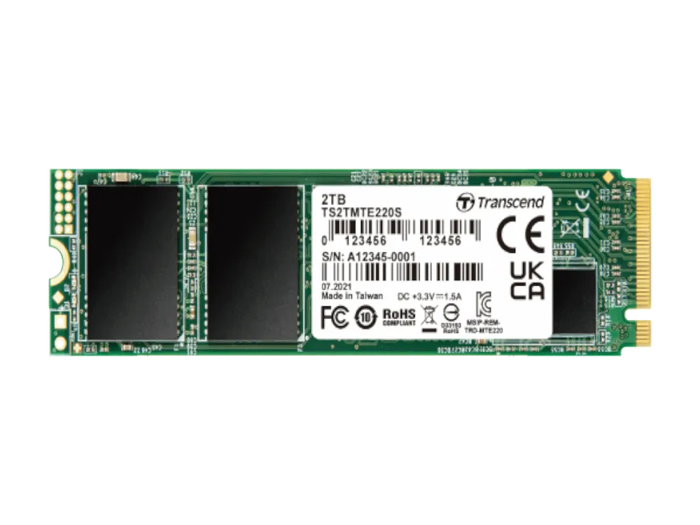 SSD TRANSCEND 512GB/interni/M.2/NVMe/crna