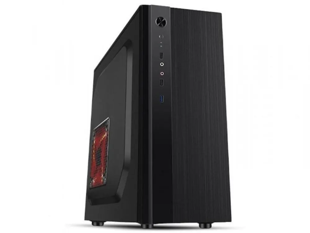 Kucište IG-MAX T0612 IG4560 Midi Tower/ATX, ATX/RGB/akrilna stranica/napajanje 560W/crna