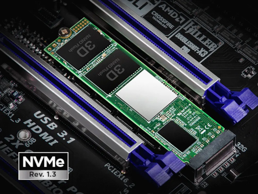 SSD TRANSCEND 256GB/interni/M.2/NVMe/crna
