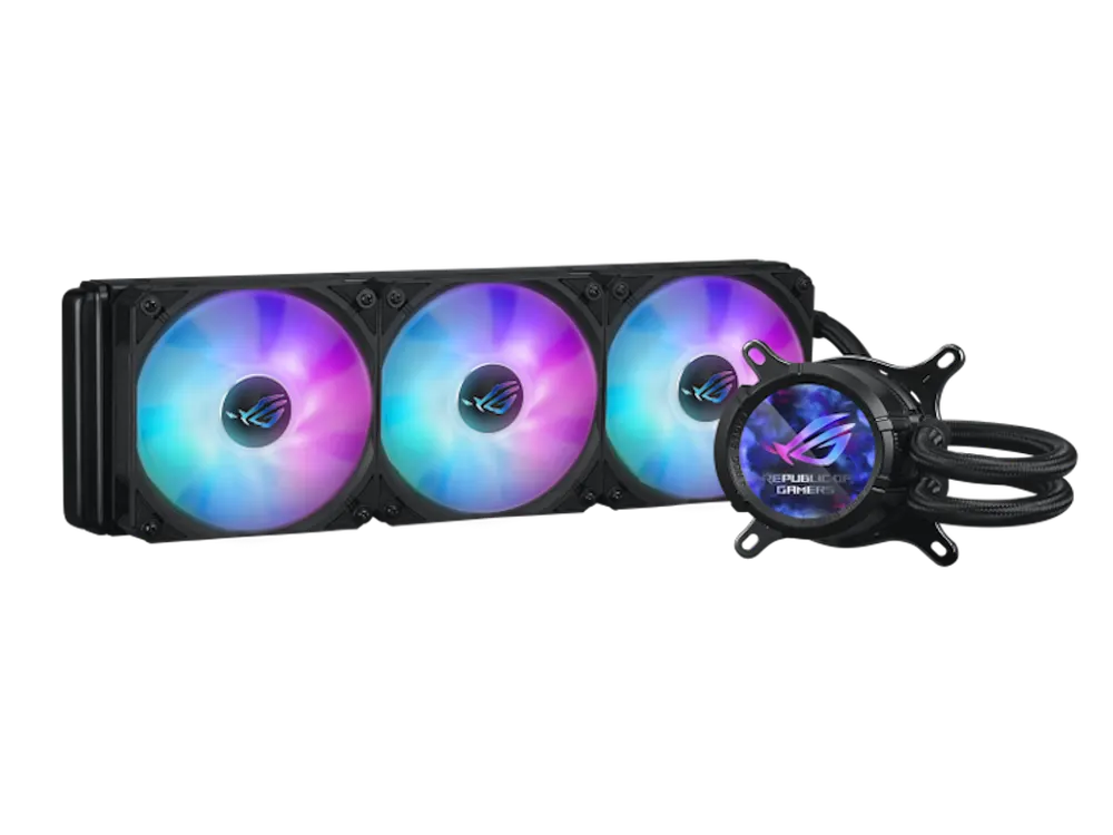 Kuler ASUS ROG STRIX LC III 360 ARGB LCD/3x120mm/crna
