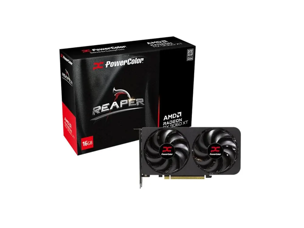 Grafička karta POWER COLOR RX 9060 XT 16G-A Reaper AMD/16GB/GDDR6/128bit/crna