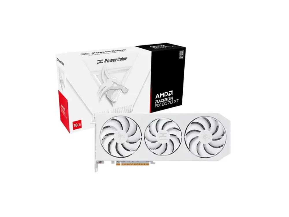 Grafička karta POWER COLOR RX 9070 XT Hellhound AMD/16GB/GDDR6/256 bit/bela