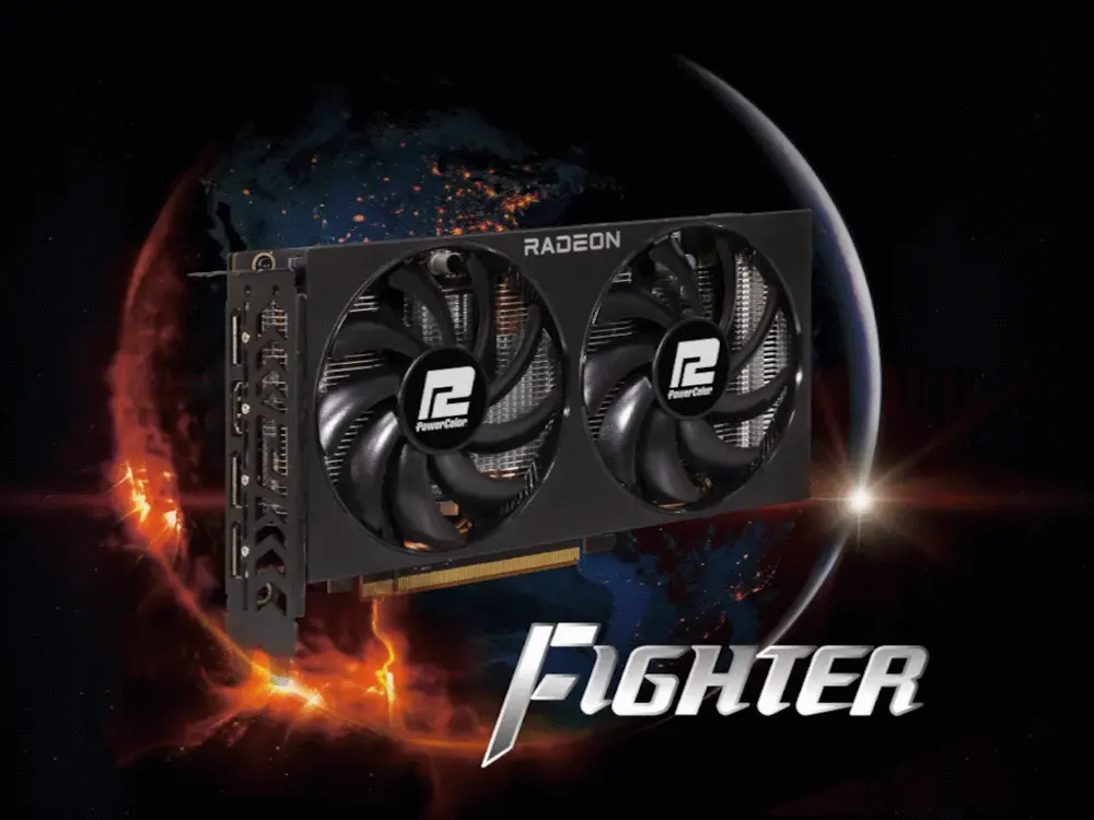 Grafička karta POWER COLOR  RX 7600 8G-F Fighter AMD/8GB/GDDR6/128bit/crna