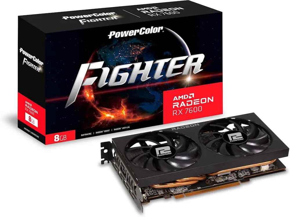 Grafička karta POWER COLOR RX 7600 AMD/8GB/GDDR6/128bit/crna