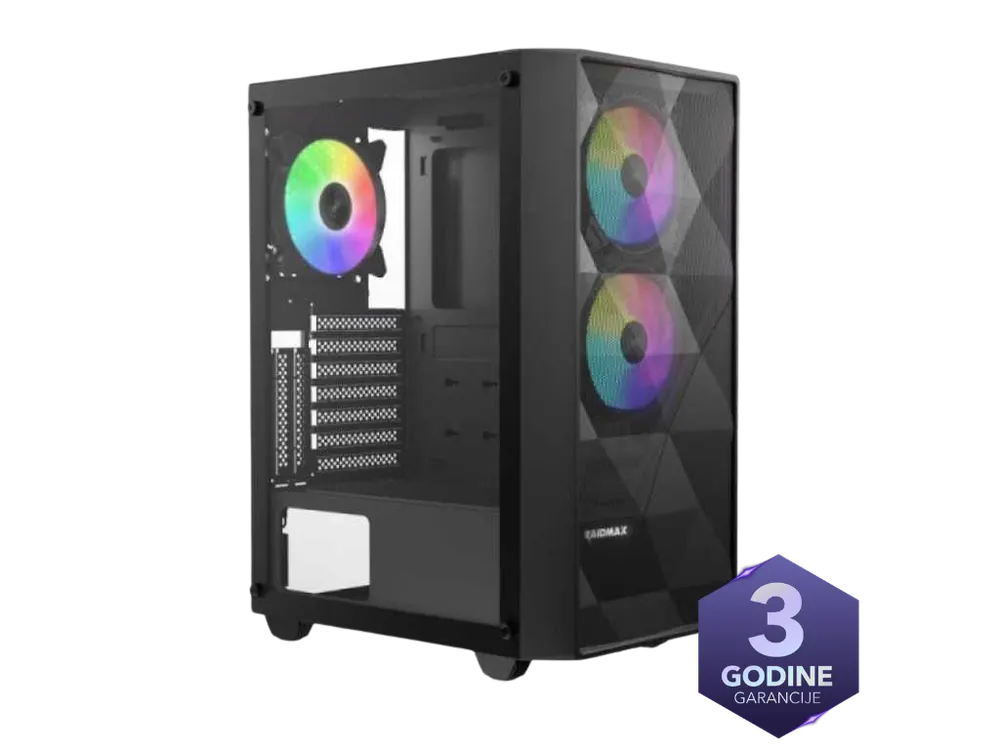 Računar CTPC Pro i5-12400F/B660/32GB/1TB/RX7600/5Y/igrice/programiranje/3d modeliranje