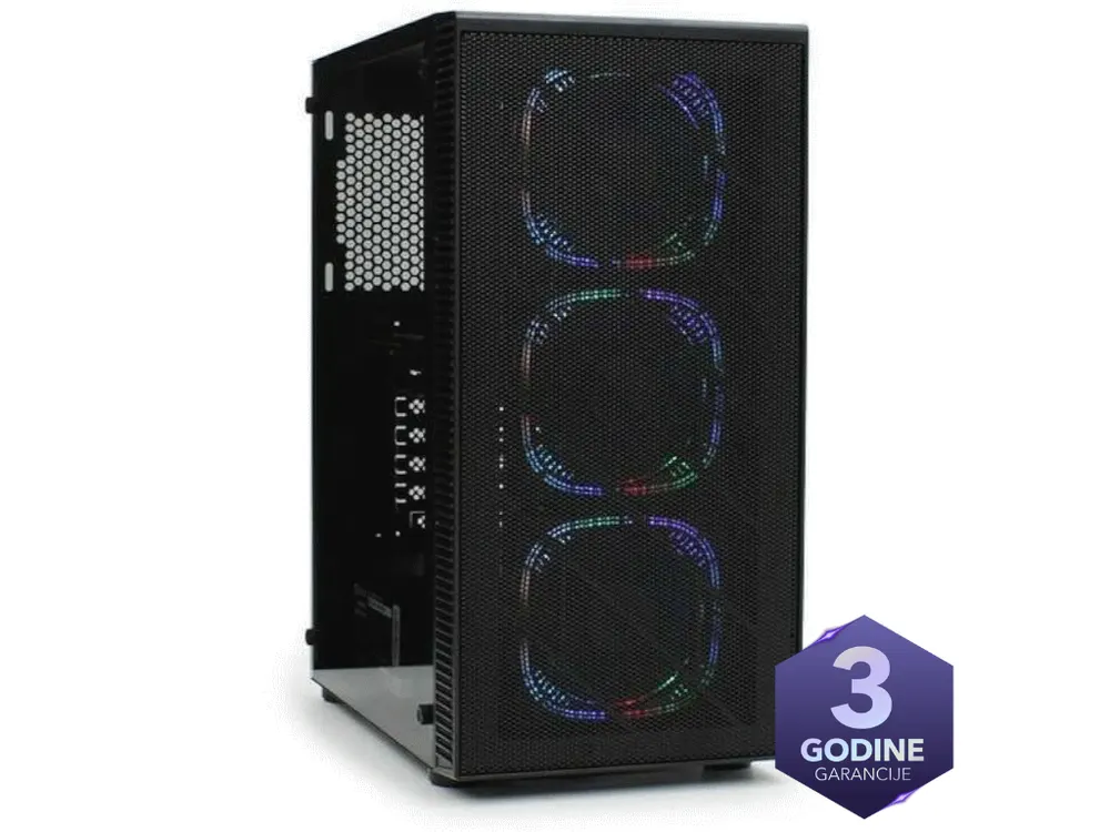 Računar CTPC Advance Ryzen 5-5500/B450/16GB/500GB/RX6600/3Y/škola/igrice/grafički dizajn