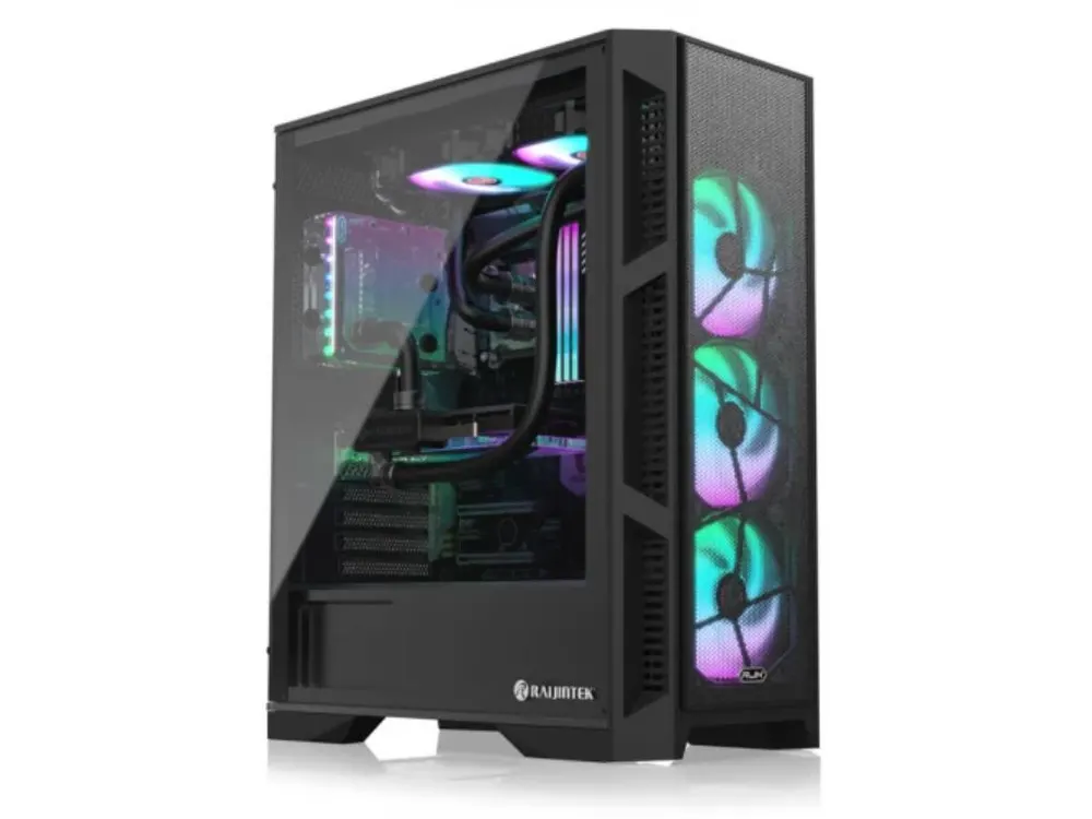 Black PC Ryzen 7 5700X/B550/32GB/1TB/RX9060
