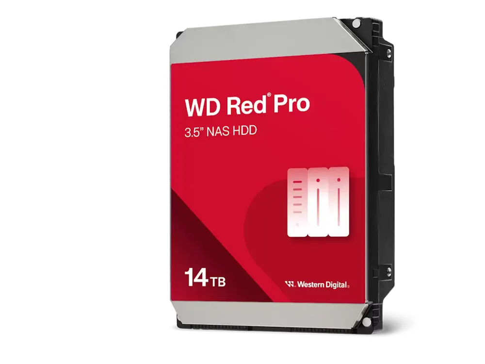 Hard disk WD Red PRO WD142KFGX interni/14TB/crvena
