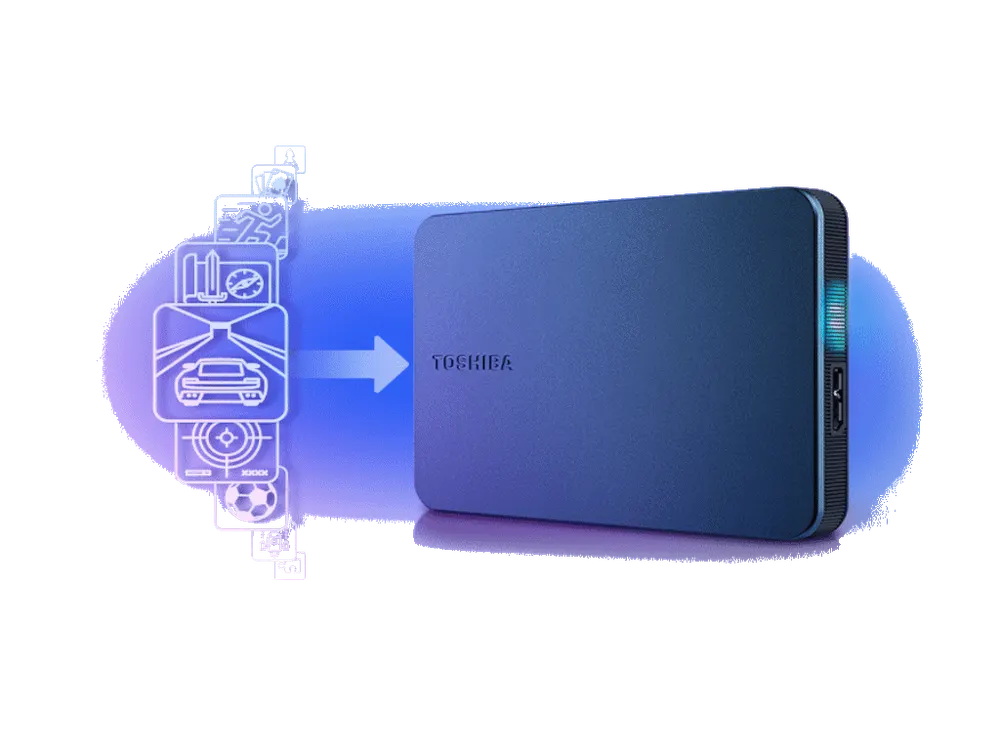 Hard disk TOSHIBA Canvio Gaming HDTX210EK3AAH eksterni/1TB/2.5''/ USB 3.2 dark grey metallic