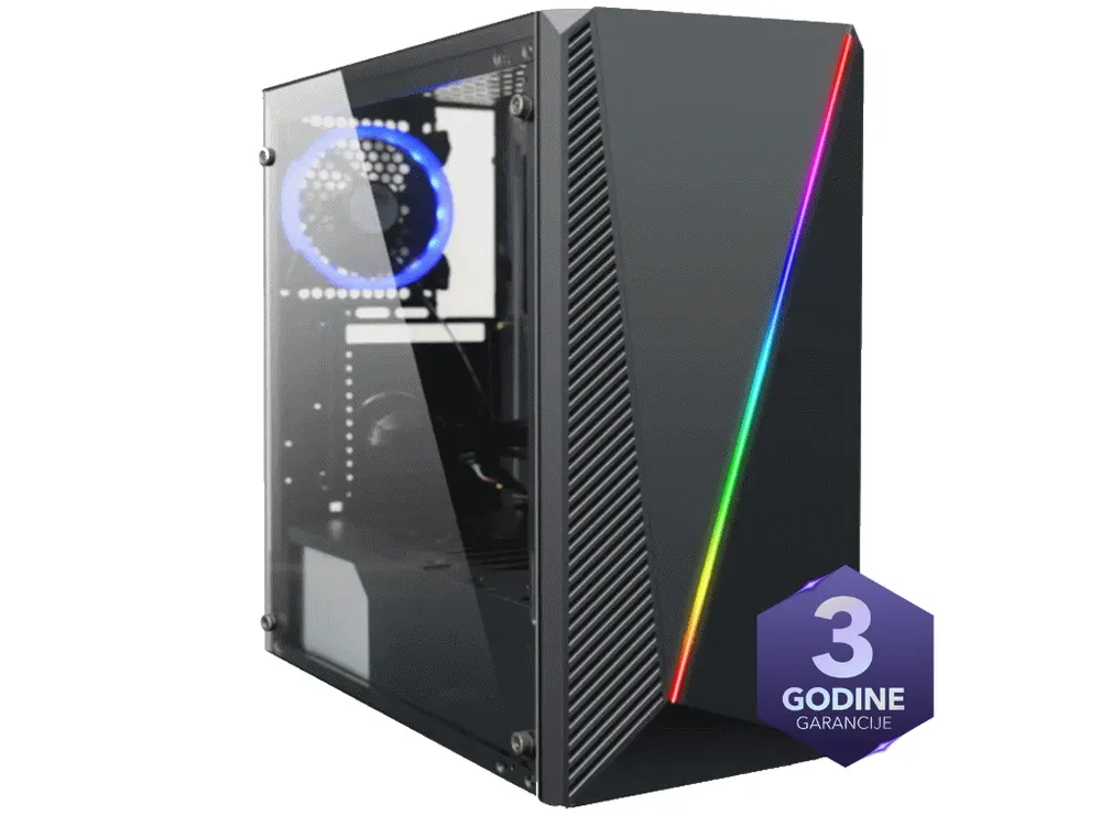 Računar CTPC Advance Ryzen 5-5500/A520/16GB/500GB/GTX1650/3Y/kancelarija/knjigovodstvo/igrice
