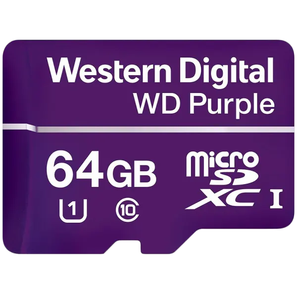 CSDCARD WD Purple (MICROSD, 64GB)