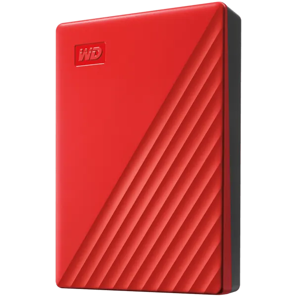 HDD External WD My Passport (6TB, USB 3.2) Red