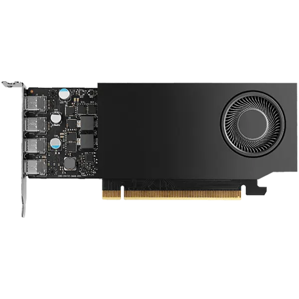 PNY NVIDIA A400 4GB Low Profile OEM Version, PCI-Express 3.0 x16, LP, 4 GB GDDR6 64-bit, 3x Mini DP 1.4, 1x ATX bracket