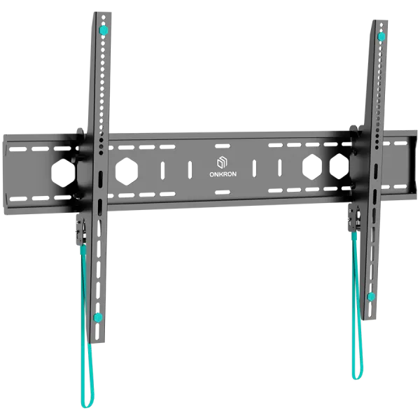 ONKRON Tilting TV Wall Mount for 60" to 110-inch Screens 24" up to 120 kg, Black