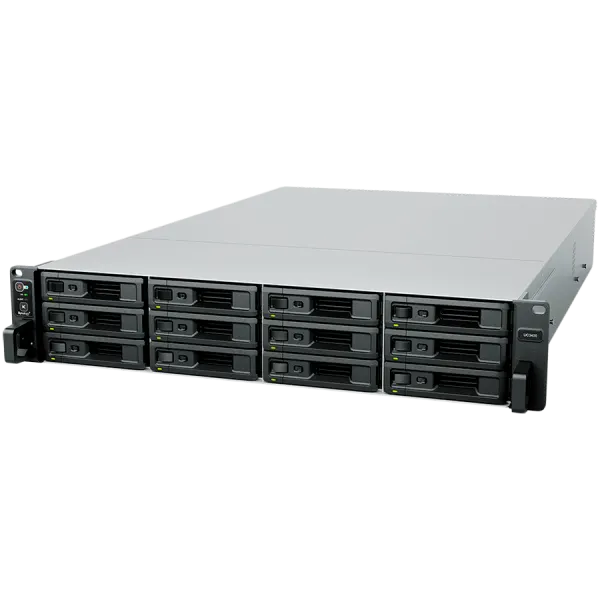 Synology RackStation UC3400, Rack 2U, CPU Intel Xeon D-1541 8-core 2.1 GHz, 8 GB DDR4 non-ECC UDIMM, Memory slots x4, 12x drive bays, 2x RJ-45 1GbE LAN Port, 1x RJ-45 10GbE LAN Port, Expansion Units: RXD1219sas