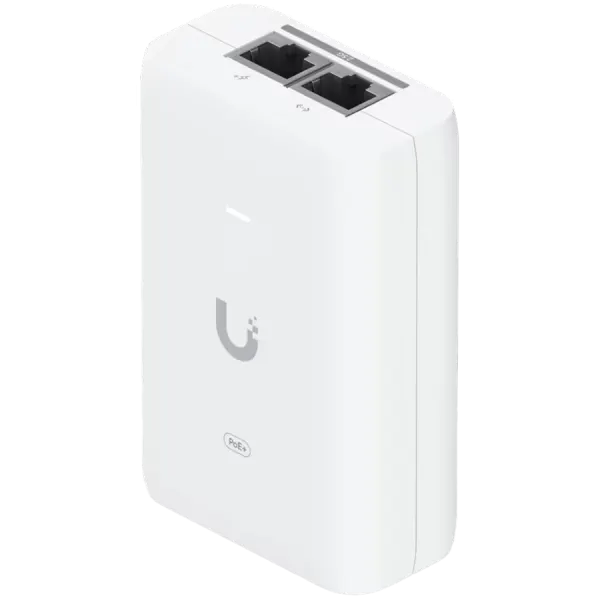 Ubiquiti UACC-PoE+-2.5G 30W of PoE+ adapter for UniFi PoE+ devices, reduce dependency on PoE switch power, and provide a Multi-Gigabit LAN connection