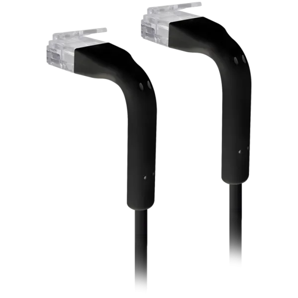 Ubiquiti UniFi Patch Cable U-Cable-Patch-8M-RJ45-BK Ultra-thin patch cable with bendable boots designed for installation flexibility, 3 mm outer diameter, 8m, Black