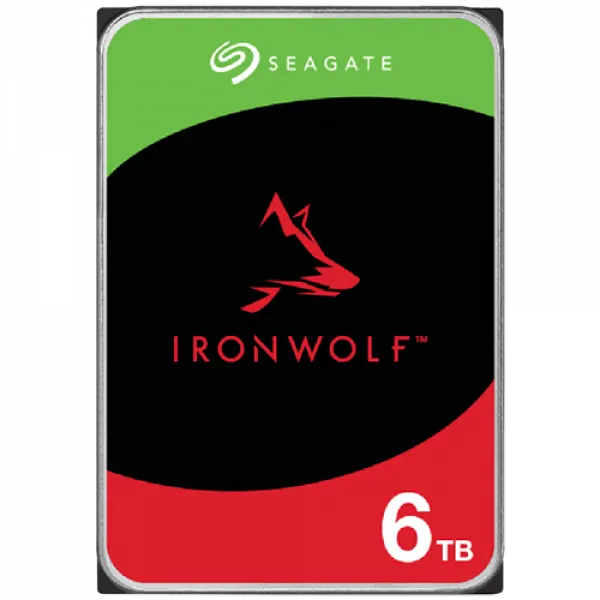 SEAGATE HDD IronWolf NAS (3.5''/6TB/SATA 6Gb/s/rpm 5400)