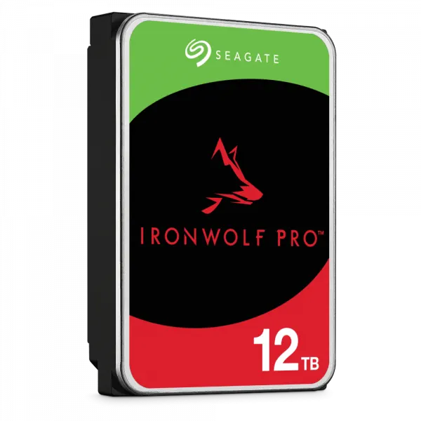 SEAGATE HDD Ironwolf pro NAS (3.5''/12TB/SATA/rmp 7200)