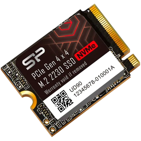 Silicon Power UD90 500GB PCIe Gen 4x4 2230 SSD - Max 4700/1700 MB/s