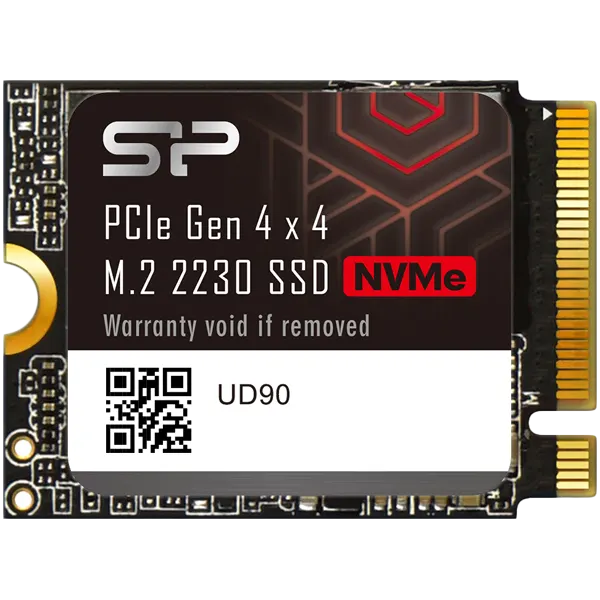 Silicon Power UD90 1TB PCIe Gen 4x4 2230 SSD - Max 4900/3200 MB/s