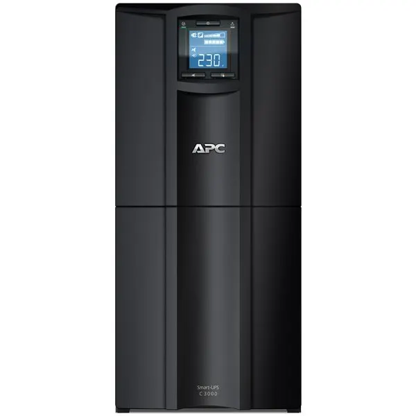 APC Smart-UPS C 3000VA LCD 230V  Intelligent and efficient network power protection from entry level to scaleable runtime. Ideal UPS for servers, point-of-sale, routers, switches, hubs and other network devices.
