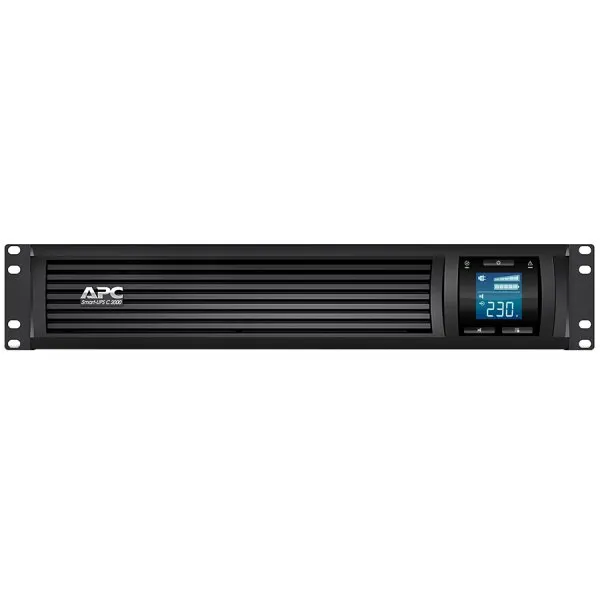 APC Smart-UPS C 2000VA LCD RM 2U 230V intelligent and efficient network power protection from entry level to scaleable runtime. Ideal UPS for servers, point-of-sale, routers, switches, hubs and other network devices.