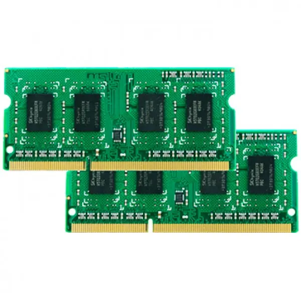 Synology 8GB Kit (4GB x 2) DDR3L-1600 unbuffered SO-DIMM; Applied Models: Synology DiskStation: DS1817+, DS1517+; Synology RackStation: RS1219+, RS818+/RS818RP+