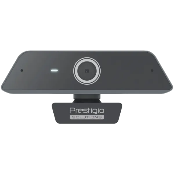 Prestigio Solutions Video Conferencing 13MP UHD Camera: 4K, 13MP, 2 mic, 4m (Range), Connection via USB Type-C