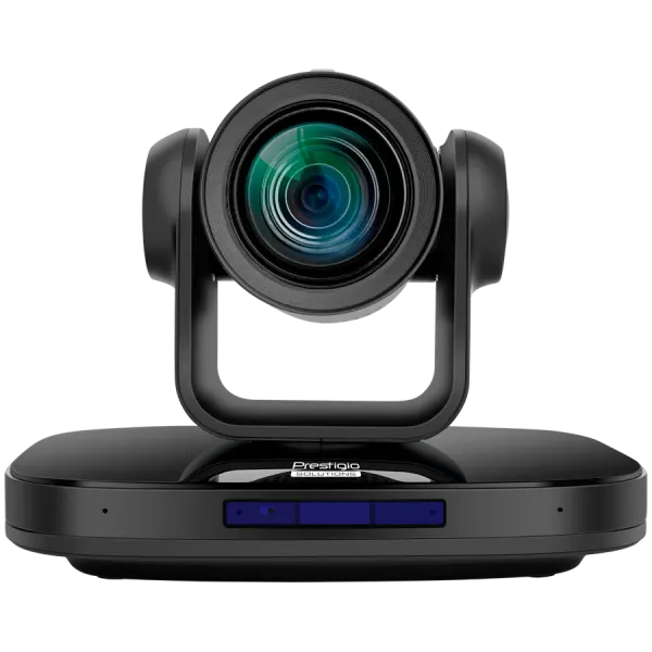 Prestigio Solutions Video Conferencing 4K PTZ Camera Alpha: 4K UHD, 8.4MP, PTZ, AI, No mic, PoE, Connection via HDMI 2.0, USB 3.0, RJ45 or 3G-SDI
