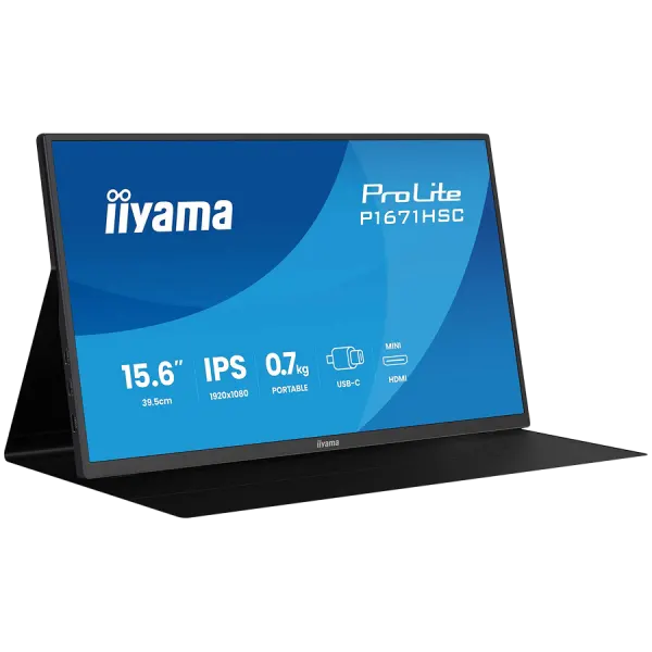 IIYAMA desktop P1671HSC-B! FHD, Speakerc , leather cover , B C