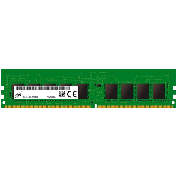 Micron DDR4 RDIMM 32GB 2Rx8 3200 CL22 (16Gbit) (Single Pack)