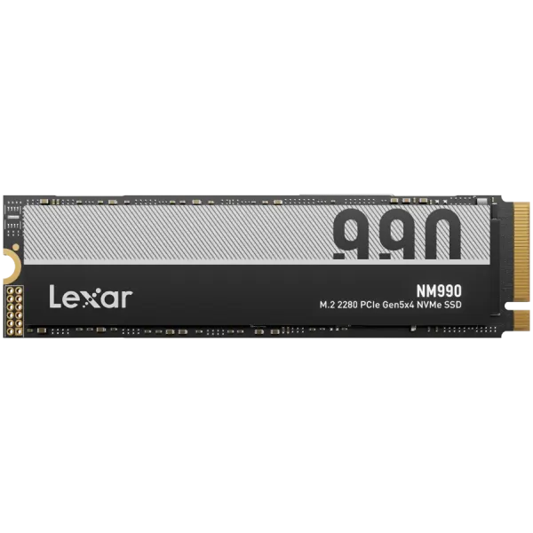 LEXAR NM990 1TB PCIe Gen5 x4 M.2 NVMe up to 14000 MB/s read and 7500 MB/s write