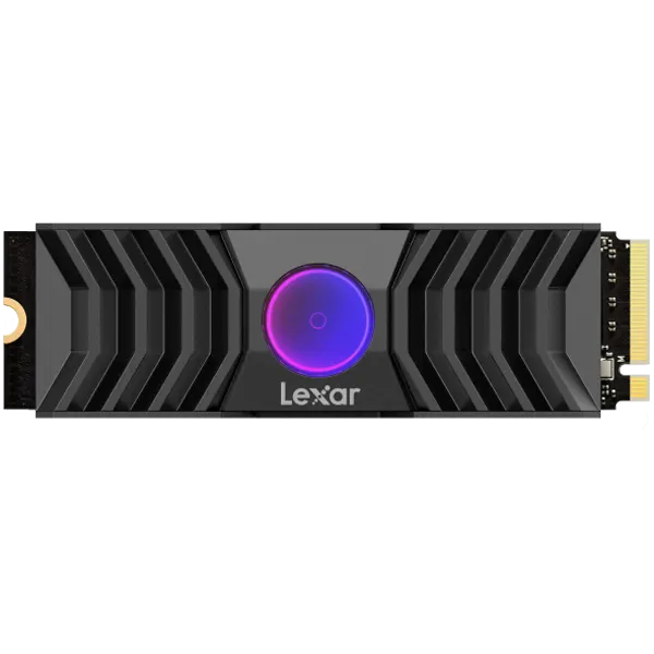 1TB High Speed PCIe Gen5 x4 M.2 NVMe up to 12,000 MB/s read and 11,000 MB/s write, RGB FAN heatsink