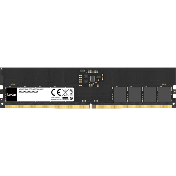 Lexar DDR5 32GB 262 PIN U-DIMM 5600Mbps, CL46, 1.1V- BLISTER Package